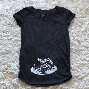 Maternity pizza ultrasound shirt